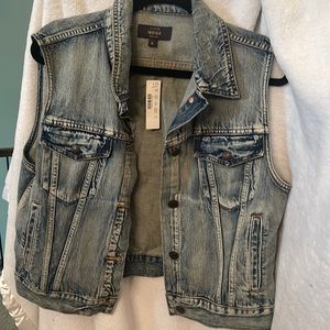 J. Crew Denim Vest